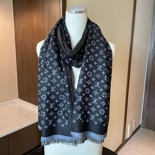 ルイヴィトン カシミヤ タッセル マフラ 偽物 vuy34090 - 画像 (9)