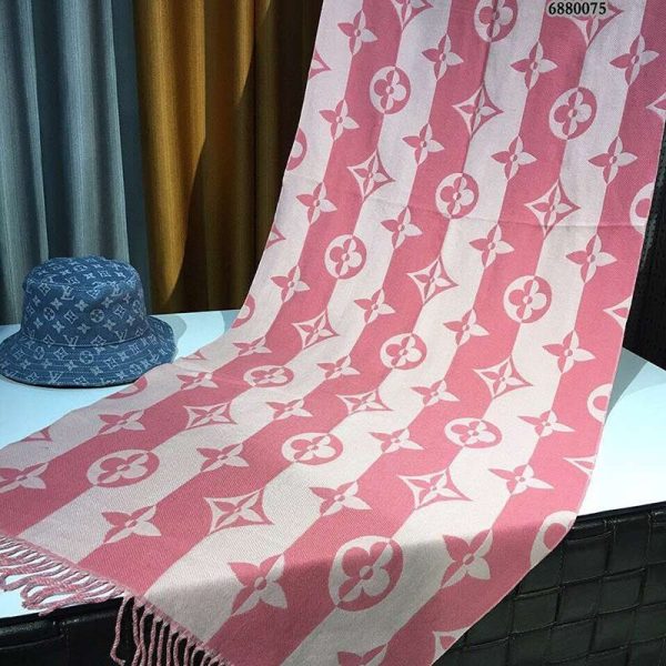 希少 ルイヴィトン カシミヤ タッセル マフラ 偽物 vuj46626 - 画像 (8)