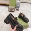 【日本未発売】グッチ コピーラグソール ホースビット ローファー guv82780 - 画像 (3)
