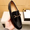 目を惹くカラー グッチ〔ヨルダーン〕 レザー ホースビット ローファー guj41802 - 画像 (5)