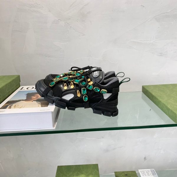《大人気》グッチ FLASHTRECK トレック スニーカー gut08192 - 画像 (4)