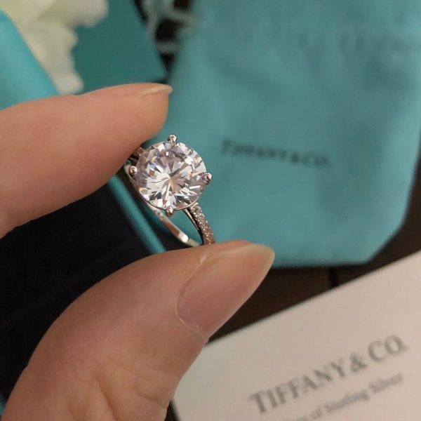 定番【Twiceサナさん着用】ティファニー Soleste 婚約指輪 リング コピー Tim50908 - 画像 (8)
