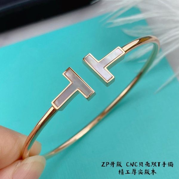 定番 ティファニー T ダイヤモンド コピー ワイヤーブレスレット Tis41769 - 画像 (7)