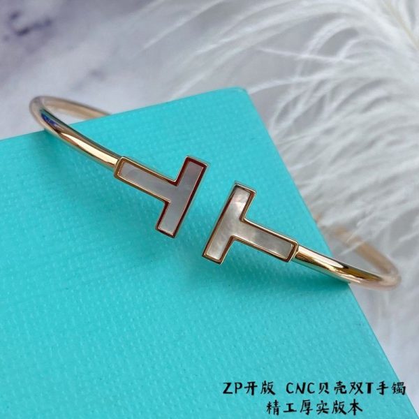 定番 ティファニー T ダイヤモンド コピー ワイヤーブレスレット Tis41769 - 画像 (9)