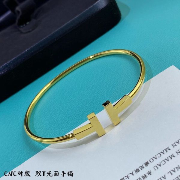 21-22AW ティファニー T ワイヤーブレスレット スーパーコピー Tij37834 - 画像 (6)