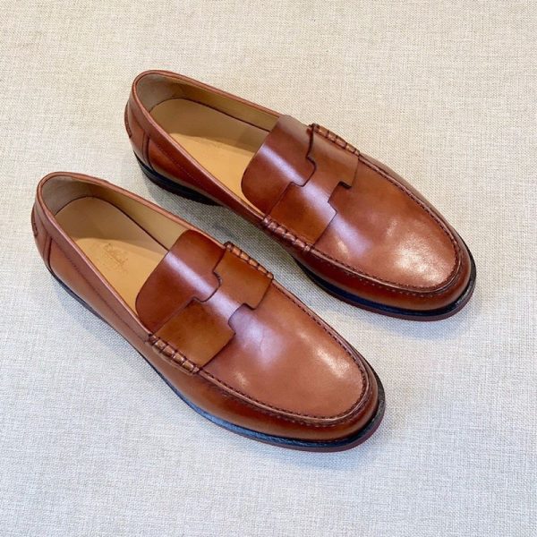 春もの新作 エルメス★Bob loafer ボブローファー スーパーコピー ert11313 - 画像 (5)