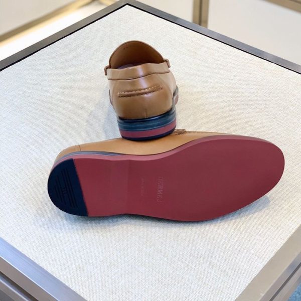 【人気】エルメス Paris パリ "H" ロゴ ローファー スーパーコピー ery72137 - 画像 (4)