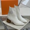 希少色★エルメス パンプス モカシン 偽物 ドニア70 ロゴ 2色 eri62639 - 画像 (2)