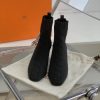 希少色★エルメス パンプス モカシン 偽物 ドニア70 ロゴ 2色 eri62639 - 画像 (7)