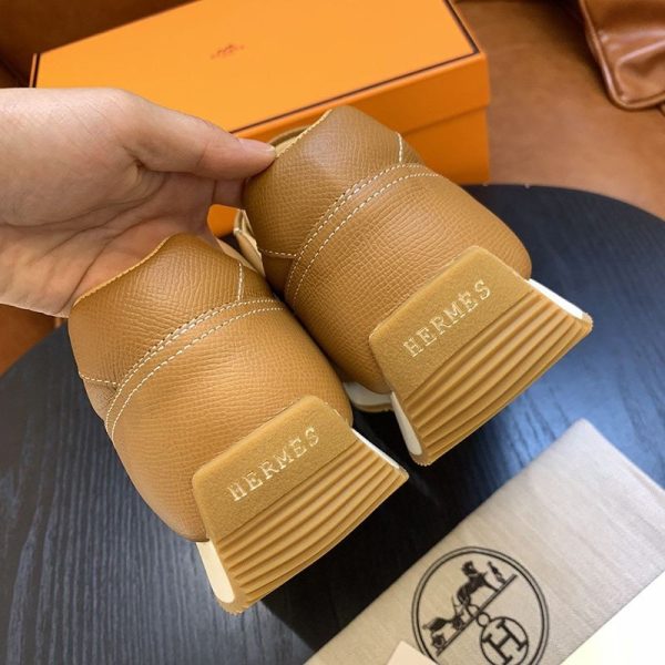 【日本未入荷】エルメス スニーカー コピー ブーメラン レザー エプソン eru86995 - 画像 (6)