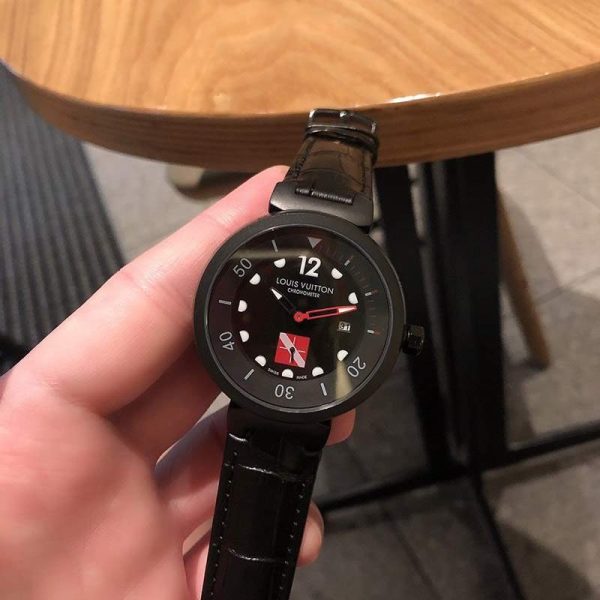 21-22AW ルイヴィトン 時計 偽物 タンブール ストリート ダイバー メンズ 44mm vun84140 - 画像 (2)