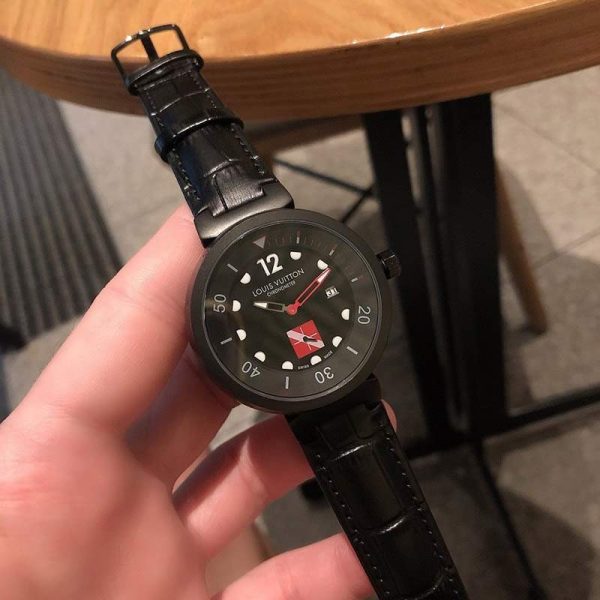 21-22AW ルイヴィトン 時計 偽物 タンブール ストリート ダイバー メンズ 44mm vun84140 - 画像 (8)