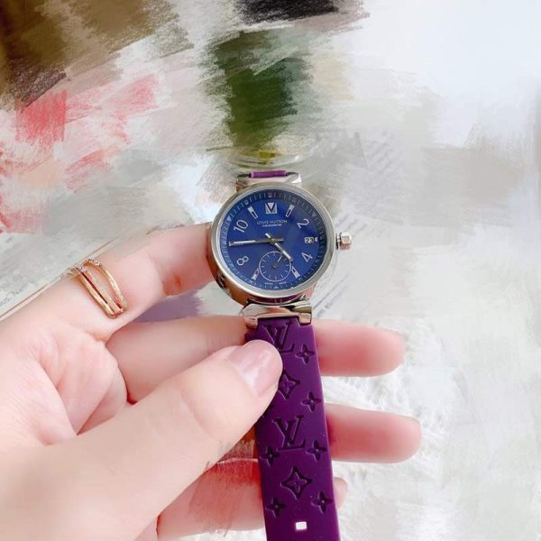 世界中で大人気♪ルイヴィトン 時計 タンブール 偽物 ストリート ダイバー  33mm vur16084 - 画像 (7)