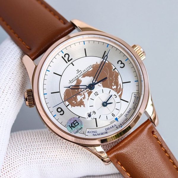 稀少ジャガー・ルクルト ジオフィジック ユニバーサルタイ 偽物 42mm 2色 Jas41524 - 画像 (2)