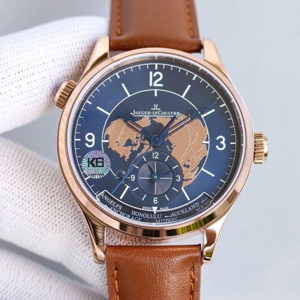 稀少ジャガー・ルクルト ジオフィジック ユニバーサルタイ 偽物 42mm 2色 Jas41524 - 画像 (4)
