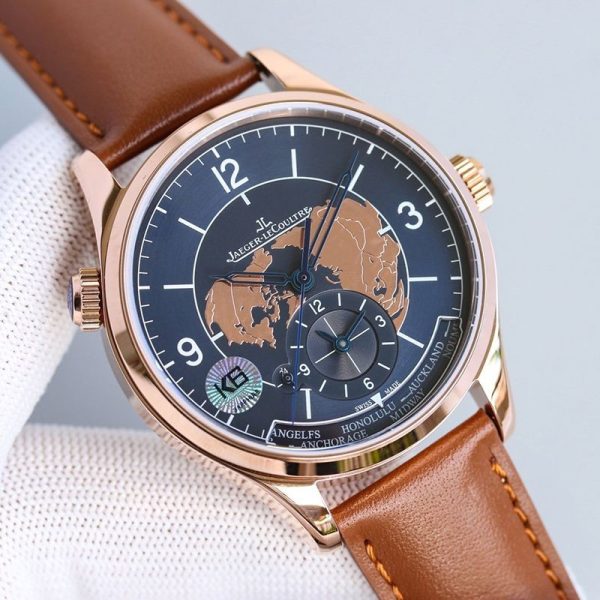 稀少ジャガー・ルクルト ジオフィジック ユニバーサルタイ 偽物 42mm 2色 Jas41524 - 画像 (5)