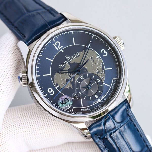 世界中で大人気♪ジャガー・ルクルト ジオフィジック ユニバーサルタイ 偽物 42mm 2色 Jav83105 - 画像 (4)