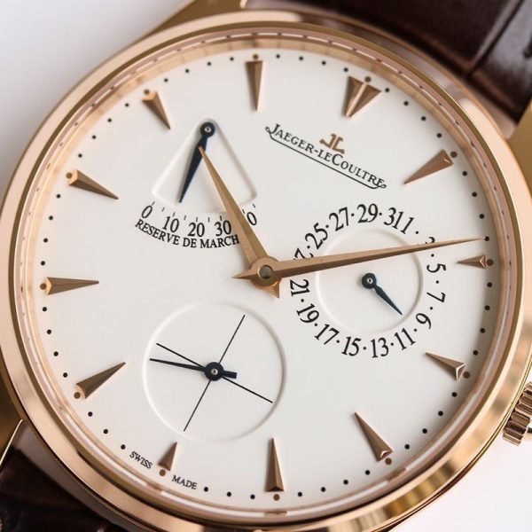 一目惚れ♪ジャガー・ルクルト 偽物 マスターウルトラスリム リザーブ ド マルシェ 39mm Jac12036 - 画像 (3)