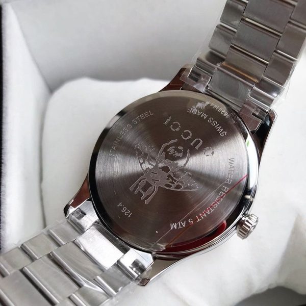 ★日本!!人気！グッチ G-タイムレス ウォッチ 偽物☆猫 38mm/27mm 腕時計 YA126596 - 画像 (6)