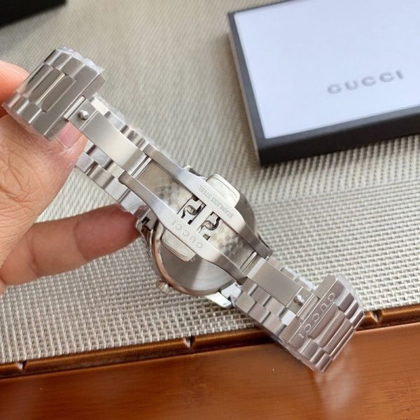 可愛いグッチ G-タイムレス ウォッチ 偽物☆猫 38mm/27mm 腕時計 gur33442 - 画像 (7)