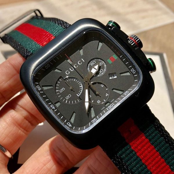 目を惹くカラー グッチ ウェブストライプストラップウォッチ スーパーコピー☆44mm☆ guz58671 - 画像 (5)
