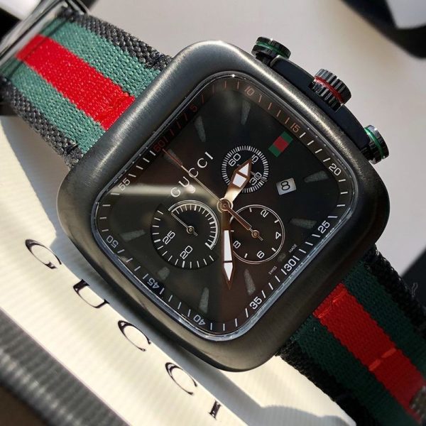 目を惹くカラー グッチ ウェブストライプストラップウォッチ スーパーコピー☆44mm☆ guz58671 - 画像 (6)