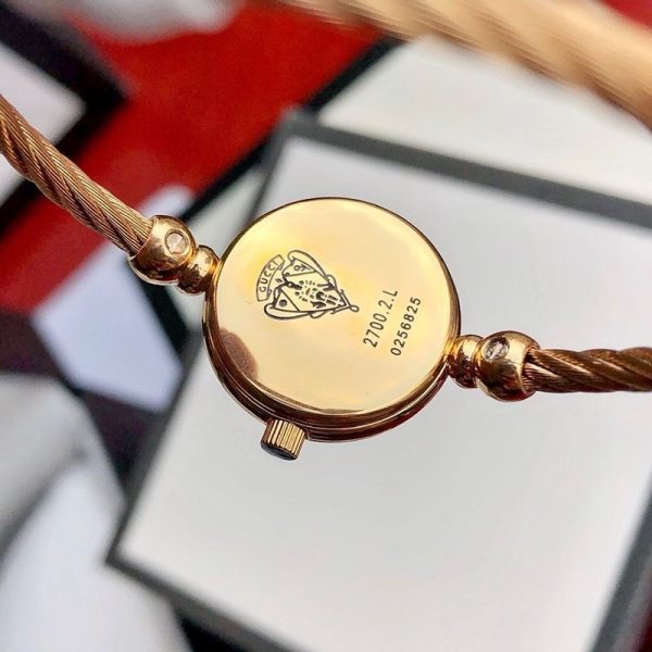 超希少！☆グッチ ディアマンティッシマレディースウォッチ 偽物 20mm gue05952 - 画像 (3)