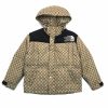 日本未入荷コラボ★ノースフェイス×グッチ スーパーコピー GGモノグラムダウンジャケット gur22252 - 画像 (3)