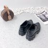 【日本未発売】プラダ ブラッシュドレザー ローファー pux53347 - 画像 (8)