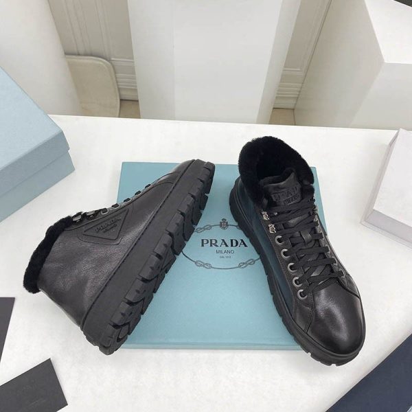 目を惹くカラープラダ☆ダブルホイール スニーカー 偽物 puk81242 - 画像 (7)