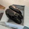 最安値挑戦【プラダ】スタッズ付きラバーソールロゴサンダル 偽物 puf54292 - 画像 (2)