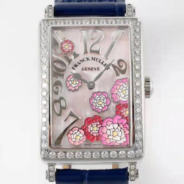 新色 入手困難品！フランク・ミュラー ロングアイランド ダイヤモンドベゼル frm53789 - 画像 (2)