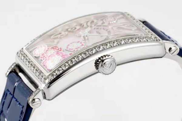 新色 入手困難品！フランク・ミュラー ロングアイランド ダイヤモンドベゼル frm53789 - 画像 (6)