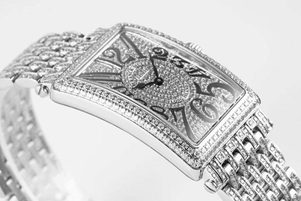 フランク・ミュラー ロングアイランド コピーN級品 全面ダイヤ frx55023 - 画像 (2)