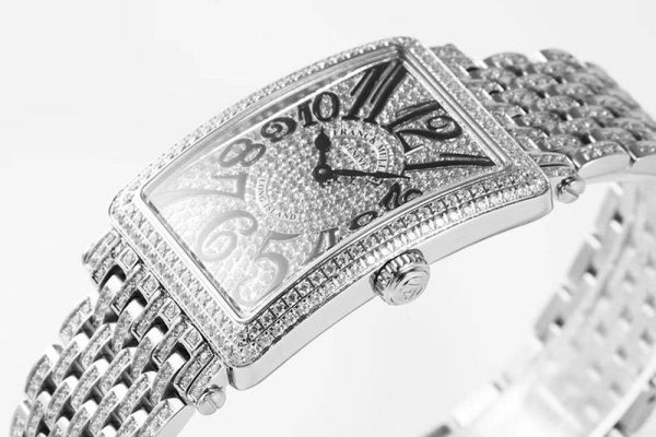 フランク・ミュラー ロングアイランド コピーN級品 全面ダイヤ frx55023 - 画像 (3)