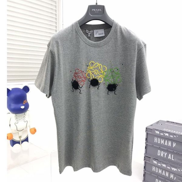 春夏新作ロエベ×ジブリ 偽物 ススワタリ アナグラム Tシャツ (コットン) S928Y22J01 - 画像 (2)