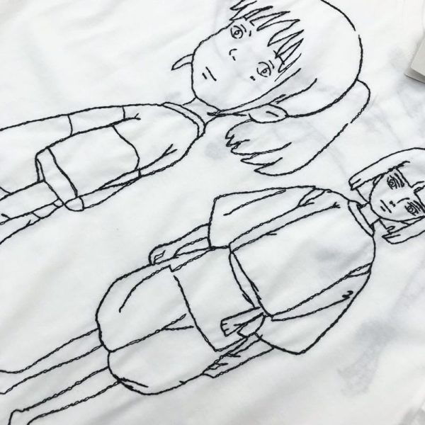 人気急上昇ロエベ×千と千尋の神隠し 偽物 千尋 エンブロイダリー Tシャツ (コットン) S928Y22X03 - 画像 (5)