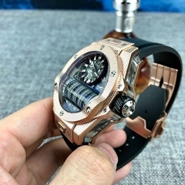 超希少！ウブロ 偽物 ビッグバン MP-11 14 デイ パワーリザーブ サファイア 限定200本 hul02388 - 画像 (3)