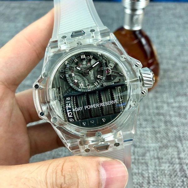 大人気！ウブロ スーパーコピー ビッグバン ウニコ サファイア 限定生産500本 hux17464 - 画像 (5)