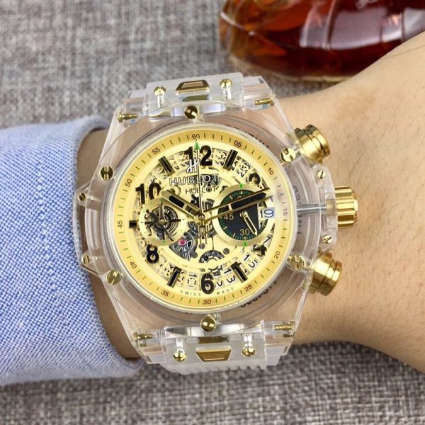 完売必至ウブロ 時計 偽物 ビッグバン 透明ケース 限定生産500本 hub51282 - 画像 (2)