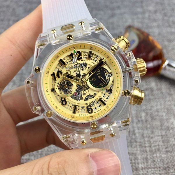 完売必至ウブロ 時計 偽物 ビッグバン 透明ケース 限定生産500本 hub51282 - 画像 (5)