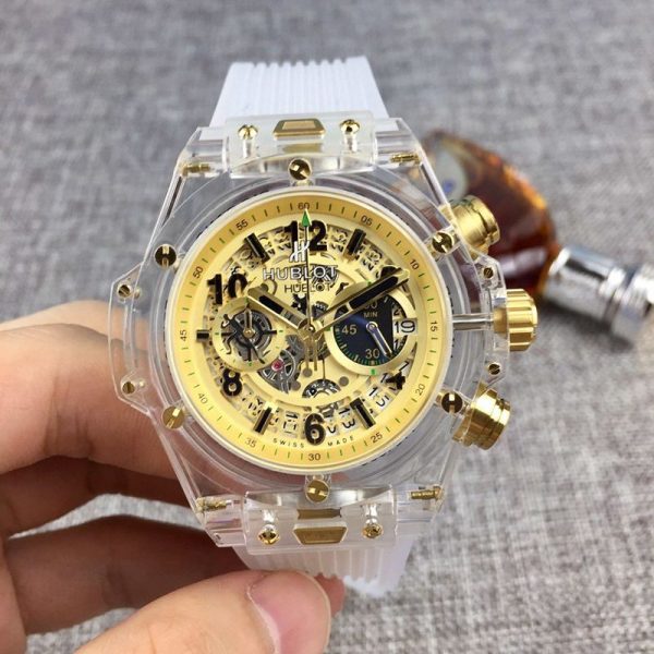 完売必至ウブロ 時計 偽物 ビッグバン 透明ケース 限定生産500本 hub51282 - 画像 (6)