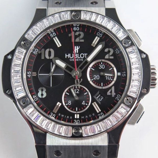 ★日本!!人気！ウブロ ビッグバン スチールブルー スーパーコピー huj96237 - 画像 (3)