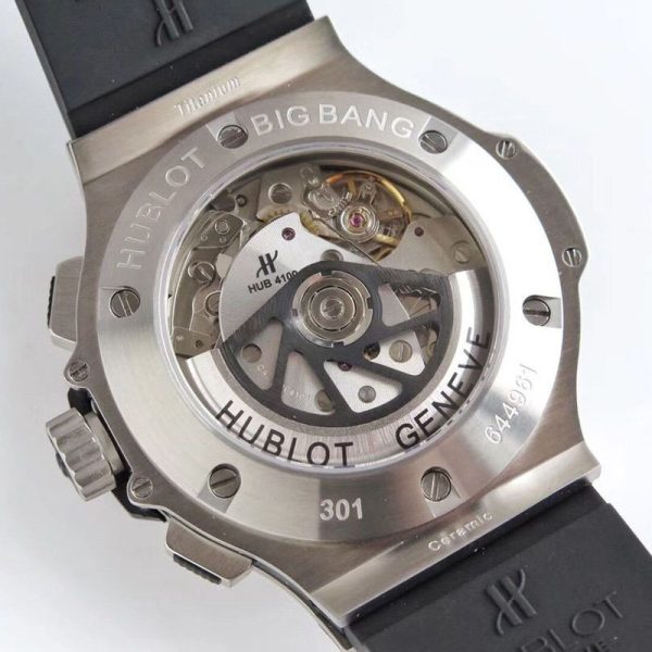 ★日本!!人気！ウブロ ビッグバン スチールブルー スーパーコピー huj96237 - 画像 (6)