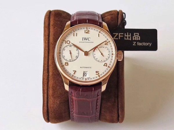 21-22AWIWC 時計 スーパーコピー ポルトギーゼ オートマティック 7デイズ iwo78428 - 画像 (2)