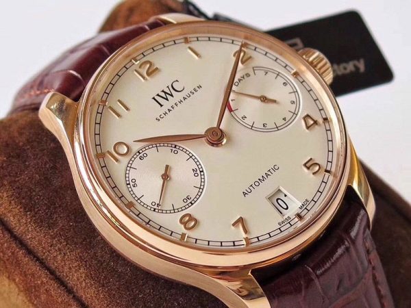 21-22AWIWC 時計 スーパーコピー ポルトギーゼ オートマティック 7デイズ iwo78428 - 画像 (4)
