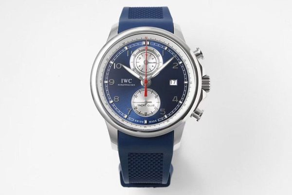超話題!IWC 偽物 ポルトギーゼ ヨットクラブ クロノグラフ iwa82032 - 画像 (2)