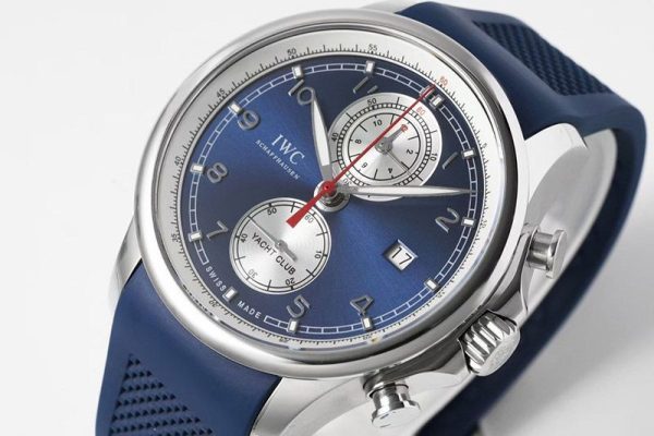 超話題!IWC 偽物 ポルトギーゼ ヨットクラブ クロノグラフ iwa82032 - 画像 (5)