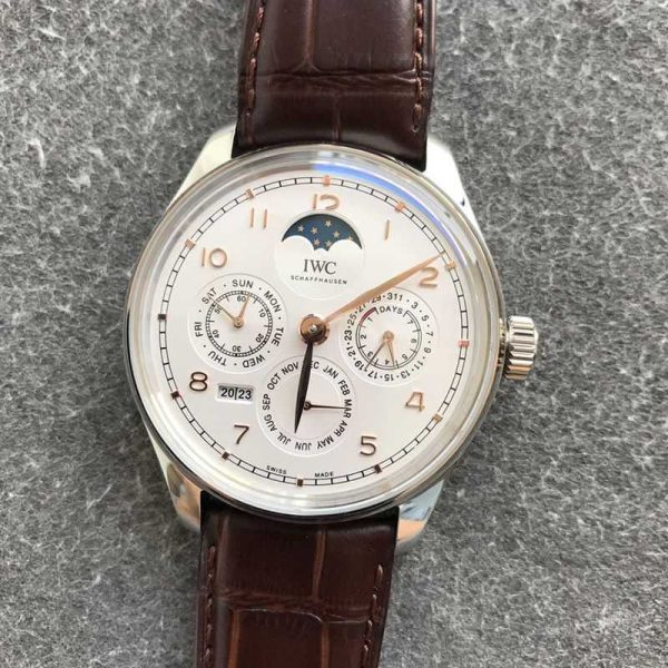 大人気！IWC 偽物 ポルトギーゼ パーペチュアル カレンダー iws28676 - 画像 (6)