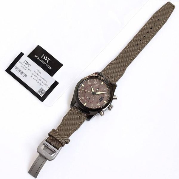 超希少！IWC 時計 コピー パイロットウォッチクロノ・トップガン iwj73667 - 画像 (9)